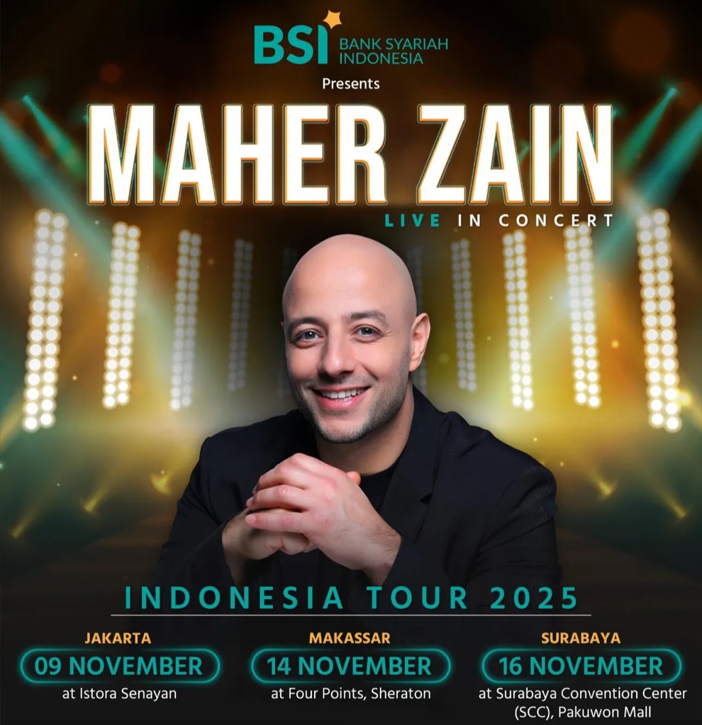 Maher Zain Comeback Gelar Indonesia Tour 2025 Di Tiga Kota FEM Indonesia